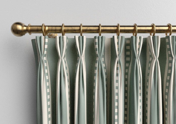 The British Stripe Co. Edgar, Polzeath No.1 - Made to Measure Curtains - Image 11